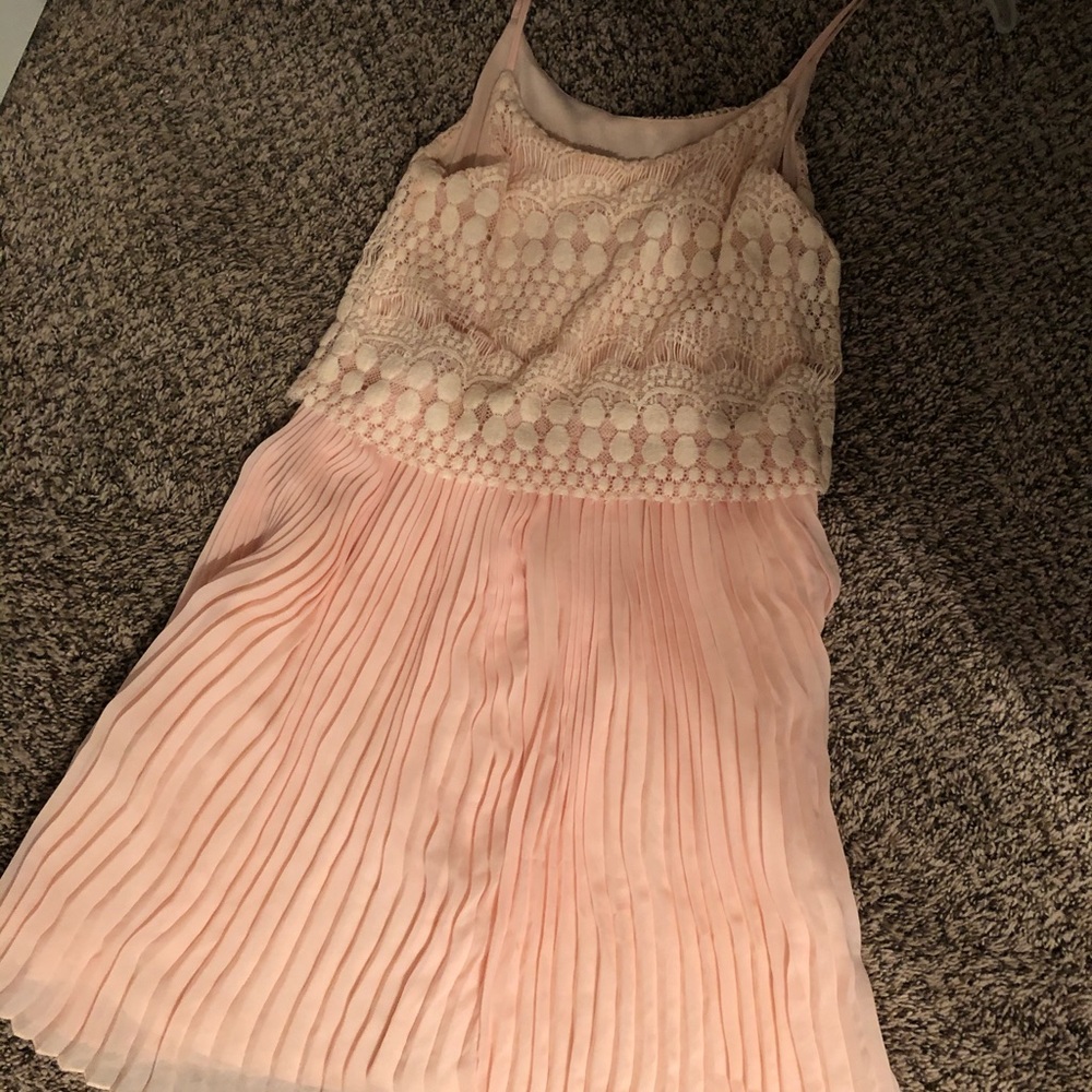 Peach Charlotte Russe dress